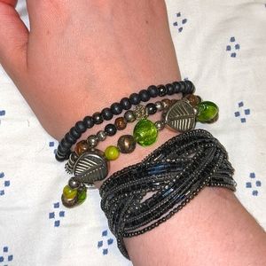 🌿 Jewelry pack- 4 bracelets- unique & bohemian